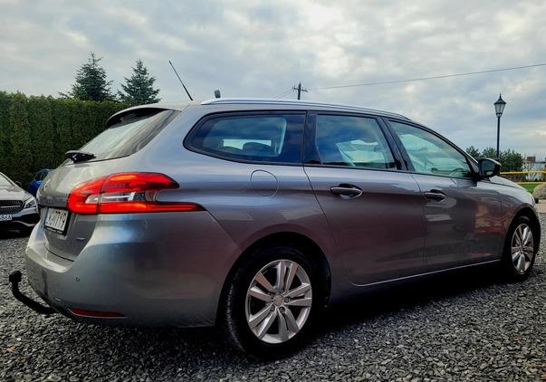 Peugeot 308 cena 36000 przebieg: 174000, rok produkcji 2017 z Wyszogród małe 781